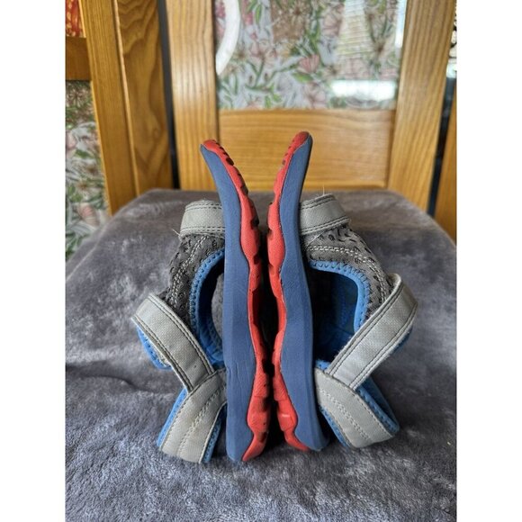 TEVA Sandals Kids Psyclone XLT Unisex Navy Hoo & Loop Strappy Blue Sz 10 - Picture 8 of 11